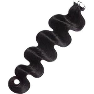 Tape In Echt Menselijk Haar Menselijk Haar Body Wave Extensions Skin Weft Lijm Lijm For Vrouwen Gemakkelijk Te Gebruiken(60pcs-150g,26 inches)