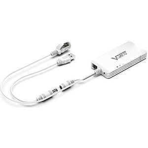 VONETS VAP11G-500S Industrieller 2,4 GHz WiFi Bridge/Repeater/Mini Router/Ethernet zu WiFi Adapter Hotspot Extender mit 2 RJ45 Ports/Antennen USB/DC Stromversorgung für DVR-Monitor Netzwerkgeräte …