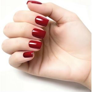 Vishine Soak-Off nagellak 8ml, semi-permanent, UV, LED, nail art, manicure, onderlak, rood, #1535