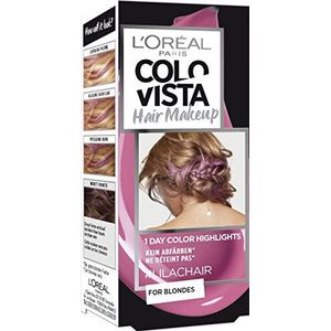 L'Oréal Paris Colovista Hair Makeup, 1-Day-Color-Highlights, 4 paarse stoelen