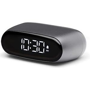 Lexon Design MINUT Pocket Size Alarm Clock - Titanium