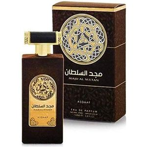 ASDAAF Majd Al Sultan Eau De Parfum 100 ml Man Noten: Citroen, Juniper, Patchouli en White Musk