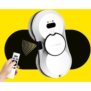 LIECTROUX HCR-10 raamreiniger robot met waterspray, super dun, automatische raamreiniger, drievoudig veiligheidssysteem, robot raamreiniger met afstandsbediening
