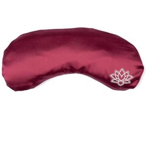 Bodhi Zacht oogkussen met lavendel-lijnzaadvulling, oogmasker voor yoga en meditatie, overtrek van mako-satijn of zijde, wellness voor thuis
