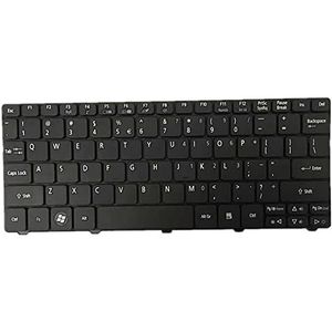 Laptop Toetsenbord Voor For ACER For Aspire One AOHAPPY Zwart Verenigde Staten Lay-out