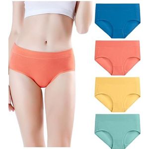 Wirarpa Midi Slip voor dames, katoen, boxers, onderbroek, ondergoed - - 2XL