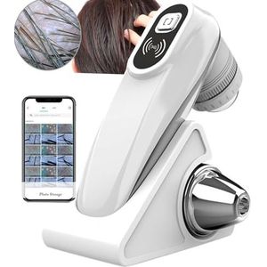 HD Scalp/Huid/Haarzakje Detectie Test Analyse Vergrootglas Huidanalysator Professionele WiFi 5G 50X/200X Huid Haar Analyse Machine, Olie Vocht Vergroting Detector Analyzer