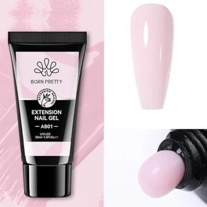 Born Pretty - Polygel - 30 ml - Polygel producten - Polygel wit - Polygel roze - Polygel glitter - Polygel nude - Extension gel - Builder gel (BP01, 30 ml)