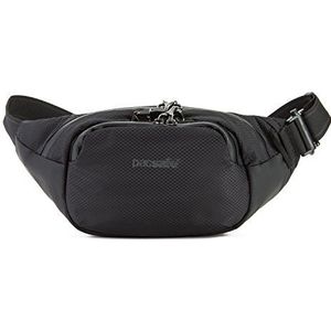 Pacsafe Venturesafe X anti-diefstal heuptas sport 38 cm, Zwart 100, 38 cm, Bum bag sporttas