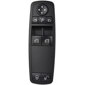Raamschakelaar Raambediening Voor Benz Klasse A B W169 W245 A160 A180 B200 Electric Power Window Master Schakelaar OEM A1698206410 A1698206510 (Kleur : With floding)