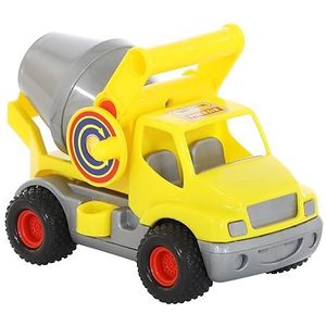 polesie 0797 ""ConsTruck"" cement mixer, geel speelgoed