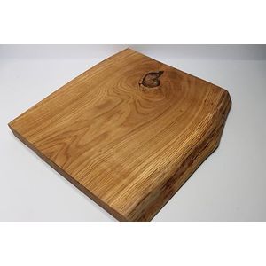 Snijplank van massief eiken, presentatieplank, decoratieplank, tentoonstellingsplank (60 x 50 cm)