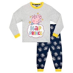 Peppa Pig Jongens George Pig Pyjama Nachtkleding Voor Kinderen Grijs 92