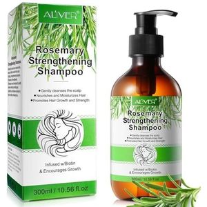 P-Beauty Rozemarijn shampoo voor haargroei en verzorging, 1 x 300 ml, anti-haaruitval, reparerend en voedend