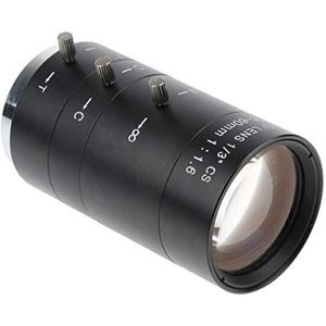 6-60mm 1/3 ""Industriële Camera Handleiding Iris Zoom Focus TV Cine Lens CS Mount