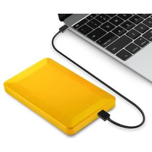 2,5 inch draagbare externe harde schijf 2 tb / 1 tb / 500 GB/120 GB, USB 3.0 HD back-upopslag, geschikt voor pc, desktop, laptop, venster, Macbook, Xbox One, Ps4 (1 TB, geel)
