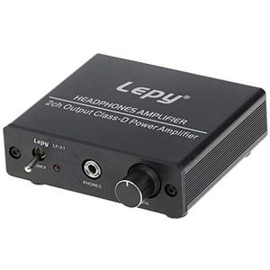 DollaTek LEPY LP-A1 HiFi stereo hoofdtelefoonversterker 2-kanaals uitgang Klasse D Power