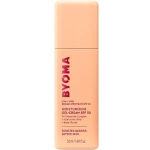 BYOMA Bella SPF 30 Moisturiser Gel voor het gezicht, SPF30, 50 ml