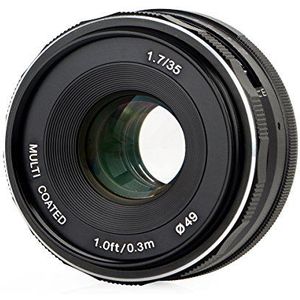 Meike Lens 35mm F1.7 voor Fujifim X-Mount, multicoated