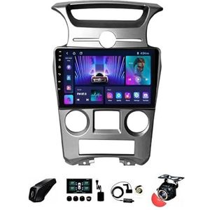 22,9 cm (9 inch) Android 12 Autoradio 2 DIN voor Kia Carens UN 2006-2012 met Achteruitrijcamera, Stuurwielbediening, Bluetooth, GPS, Navi CarPlay, Draadloos (Kleur: A, Maat: S200 2 32G)