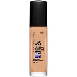 Manhattan - Lasting Perfection - Make-up - Rose Vanilla - 30 ml - Hydraterende Foundation