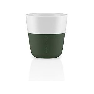 EVA SOLO | 2 espresso-bekers Emerald Green | Goed te houden door siliconencoating | Emerald Green