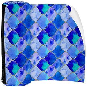 Potlood Case Aquarel Oosterse Tegels Pouch Bag Pen Rits Tas voor Kantoorartikelen Reizen School Student Supplies