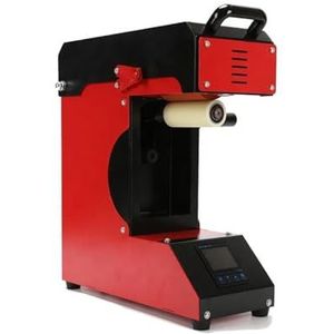 Warmstempelmachine, 3-in-1 flessenroller om hittepersmachine for gekleurd stijf papier