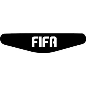 Stickers voor PlayStation PS4 controller lichtstrip motief naar keuze FIFA (schwarz) zwart.