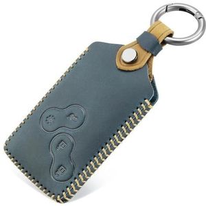 Sleutelbehuizing Autosleutel Case Sleutel Cover Lederen Bescherming Houder Voor Clio Voor Logan Voor Sandero Voor Megane RS ScenicModus Espace Voor Kangoo Autosleutelhoesje
