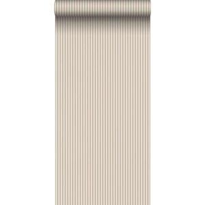 behang strepen bruin 50 x 900 cm - van Sanders & Sanders