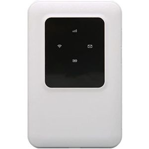 Lange Latentie Draadloze Internetkaart Snelle Internetsnelheid 4G LTE Mobiele Wifi-hotspot 4GLTE (Wit)