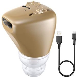 Oplaadbare geluidsversterker met digitale ruisonderdrukking voor draagbaar dragen