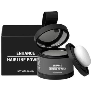 Haarlijnpoeder voor dames, haarpoeder | Haartextuurpoeder met applicator, Root Touchup Cover Up - Langdurige haarschaduwtool, haarconcealer grijze dekking voor fijn en dunner wordend haar
