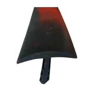 1/2/3,0 m T-vormige voegvuller, afdichtstrip, siliconenrubber, deur- en raamglas, T-type slootvoeg, antibotsingskitstrip - T-101 28x18mm - 1M