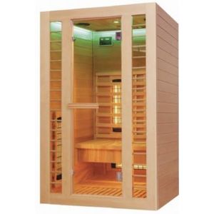 IMPERIAL BAGNO - Domus Mobiliar - infrarood sauna Full Spectrum 120 × 105 cm met Bluetooth mp3 kleurentherapie SN048