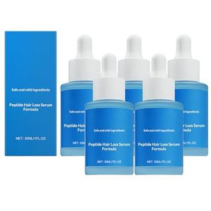 Haarserum, haargroei, koperpeptide haarserum, lichte haargroeiolie om de teruggroei te bevorderen, dikker en sterker voor vrouwen en mannen (5)