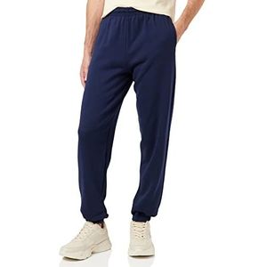 Fruit of the Loom Klassieke joggingbroek met open zoom voor heren, Diepe marine, L