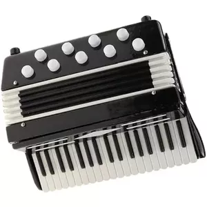 Eastar 10-toetsen Accordeon Voor Kinderen – Met Verlichting, Volledig Functioneel, Blauw – Ideaal Voor Beginnende Muzikanten Vanaf 3 Jaar – Licht En Draagbaar