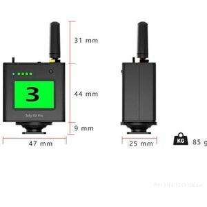 1600 Paneel Wireless Director Switcher Bedieningspaneel PTZ-bediening Wacht Draadloze videoswitcher Naadloze Schakeling(Wireless tally light)