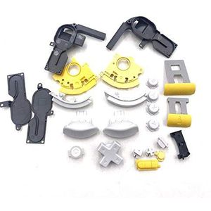 Volledige set A B X Y ZL ZR L R Home Direction Knoppen D Pad Keys Trigger Knop voor Nintendo Switch Lite NS Lite Controller, Geel