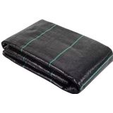 GARDENIX Onkruiddoek, extra sterk, 70 g/m² (2 m x 10 m), bodemdoek, tuindoek tegen onkruid, zwart
