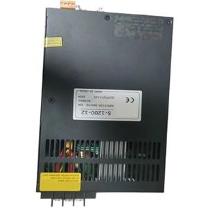 FTMRBOQI S-1200-12 (48 V) AC naar DC voeding 1200 W 12 V 100 A voor ledstrips, ingangslicht, 110 V, 220 V, 1200 W