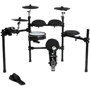 Elektronische Drumstellen Vijf Drums, Drie Bekkens Mesh Head Digitale Drumset 8-delige Uitbreidbare Elektronische Drumset Professionele Elektronische Drumstellen