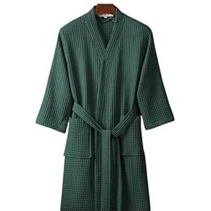 Katoenen dames lichtgewicht lente en zomer badjas dunne badjas pyjama loungewear douche wikkel nachtkleding lange nachtjapon for dames met een riem for verstelbare pasvorm alle seizoenen spa hotel nac