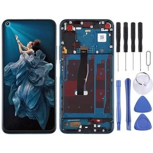 Vervanging van mobiele telefoons OEM LCD -scherm voor Huawei Honor 20 Pro Digitizer volledige montage met frame (blauw) telefoon accessoires