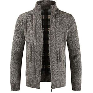 PPPPA - Dikke Trui - Fleece Gevoerde Winterjas - Herenvest