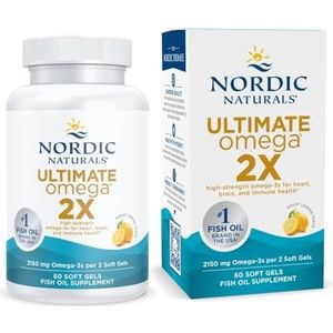 Nordic Naturals Ultimate Omega 2X Lemon 60 sgels