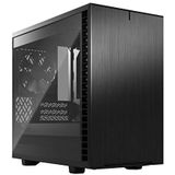 Fractal Design Definieer 7 Nano Zwart Geborsteld Aluminium/Staal Mini ITX Stille Licht Getint Gehard Glas Venster Nano Tower Computer Case