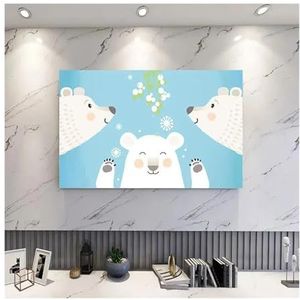 WLTYSM TV Cover Catoon TV Cover Bescherming Stofkap Huishoudelijke Opknoping TV Doek 32 tot 70 Inch Universele Decoratie TV Display Beschermers (27,3 cm)